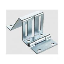 4M - Charnière latérale réglable pour support roulette 11 mm Réf. 450C304