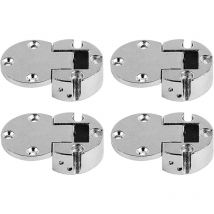 Alovez - Charnière pour meuble,90 Degré Charnière de Rabat 30mm pour Couvercle Charnières de Meubles Ferrure Pliable de Porte PlianteLot de 4