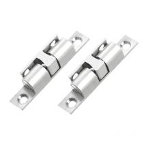 Charnière pour meuble,Promotion, Lot de 6 Loqueteau à Billes Cuivre Rouleau Loqueteau Fermeture Loqueteau à Double Bille avec vis pour Fermeture de