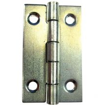 PVM - Charnière rectangulaire acier zingué 30 x 19 h x l mm 2,5 ø fixation (mm)