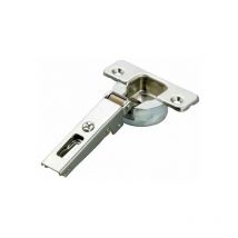 Charnière Salice silentia 110° - Coudure de charnière : 17 mm - Entraxe : 48 mm - Fixation : a visser - Montage : Intérieur - Version : Silentia +