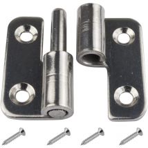 Linghhang - charnières amovibles Charnières de porte amovibles Inox 304 Gaucher