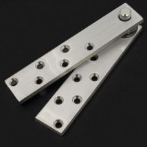 Charnières de portes en acier inoxydable, Charnière de pivot de porte, Charnière de rotation d'arbre rotatif à 360 degrés, Charnière de pivot de