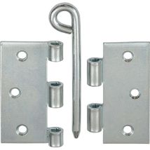 Vormann Charnière H.75 Mm L.75 Mm E.1,9 Mm Aci Bleu Zingué Roulé Fort Ktg - 000614075z