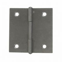 Charnière de meuble carrée brut AFBAT - Dimensions mm (L x l x e): 40 x 40 x 1,0