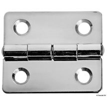 Orangemarine - Charnière inox épaisseur 1.3 mm - 51 x 38 mm