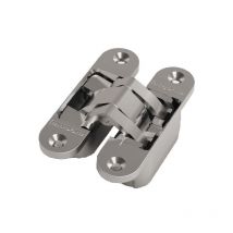 Argenta - Charnière invisible Medium en zamak dimensions 111x29mm finition chromée mate – 70000002