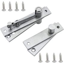 Charnière Rotative, Charnière De Pivot De Porte, Charnière De Porte Pivotante Dissimulée, Charnière De Porte Pivotante Haut Et Bas, Acier Inoxydable 