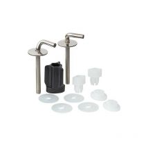 Hamberger Sanitary - Charnière wc Haro BO402Y inox - écrou fixation rapide réglage 2 points