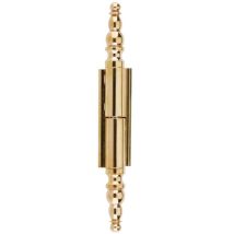 Charnières Spéciales - Ronde. Laiton Chromé Axe Inox - 30 X 68 Mm - A & G Lenne