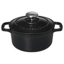 Sublime Casseruola Tonda In Ghisa Smaltata Nera 10cm - Puc471001 Chasseur