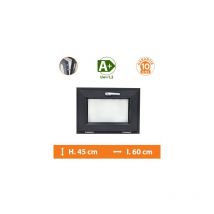 Direct Fenêtres - Châssis Abattant Gris - H.45 x l.60 cm