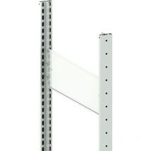 Châssis de support H2000xP600mm argent Meta galvanisé