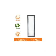 Châssis Fixe Gris Anthracite - H.225 x l.70cm