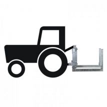 Dema - Châssis pour transport de bois / bûches - pour tracteur Cat. 1