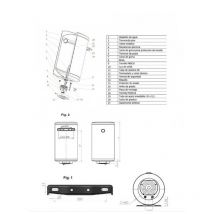 Tesy - Chaudière électrique 50/80/100L óptima Capacité : 50 l