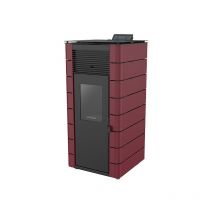 Chauffage à air 10 KW HIMALAIA - SOLZAIMA Couleur : Bordeaux