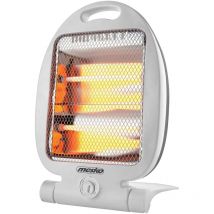 Beijiyi - Chauffage à Quartz Basse Consommation Chauffage Électrique d'Appoint, Radiateur Infrarouge pour salle de bain avec 2 Lampes, 2 Niveaux de