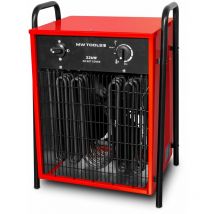 Mw Tools - Chauffage électrique de chantier soufflant 22kW 400V portable WEL22