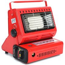 Sevengirl - Chauffage au gaz butane portable d'extérieur - Chauffage de tente d'urgence 2 en 1 - Chauffage d'appoint portable 2 en 1 pour camping,