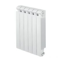 Global - Radiateur fonte alu 942W chauffage central 6 éléments klass 800 blanc