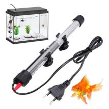 Chauffage D'aquarium, 25W Réchauffeur Submersible, Réchauffeur d'Aquarium avec Ventouse, Réchauffeur à Immersion Réglable, Réchauffeur de Thermostat