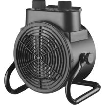 Sannover – Chauffage de chantier électrique 2000W – Protection IP20, 3 réglages, Élément chauffant céramique PTC