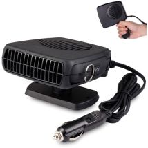 12V 200W Chauffage de voiture, Chauffage Allume Cigare 12V Voiture, Dégivreur de Pare-Brise Voiture, Ventilateur de Chauffage et de Refroidissement 2