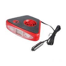 Chauffage de voiture ventilateur de chauffage électrique dégivreur de pare-brise de voiture avec poignée pliable avec lampe de poche led