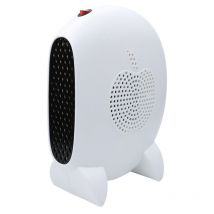 Swyeoot - Portable Space Heater, Mini Desktop Fan Heater, Small Personal Electric Heater for Bedroom