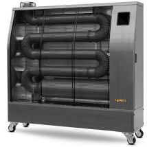 Chauffage Radiateur Fioul Professionnel Mobile Radiant Infrarouge 24,4 Kw Motif En Acier Inoxydable 700-3600 M³ Wifi Hipers Wdp85is