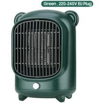Lifcausal - Chauffage électrique de bureau 500 w 3 s Chauffage rapide Réchauffeur instantané avec ptc Température constante intelligente/Alimentation