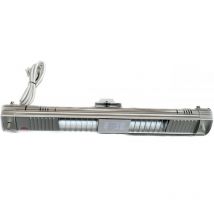 Chauffage infrarouge 2000W avec fonction brumisateur (pompe et acc non incl) silver 700x97x140mm 230V IP67 INFRAFRESH IHN20S