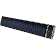 Chauffage Infrarouge Noir 1500w Cm 104,5x17,7x6 MPC Tarifa 1500w