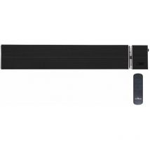 Mw Tools - Chauffage électrique infrarouge 2,6kW sans lumière à télécommande sans fil IRS26B