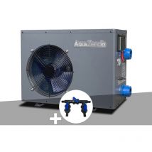 Aquazendo - Pompe à chaleur 6,10 kW Aqua Premium 6000 + Kit by-pass ø 32/38/50 mm