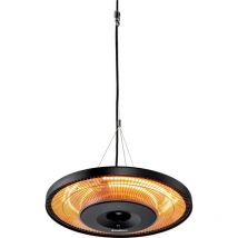 Enders - Chauffage Plafonnier électrique Loom Black