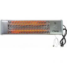 Chauffage radiant / rayonnant à quartz 1200 watt - Radiateur