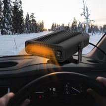 Chauffage soufflant de voiture 12 v, 150 w, chauffage de voiture mobile, allume-cigare, ventilateur de refroidissement rotatif à 360°, ventilateur de