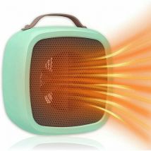 Chauffage Soufflant Portable, d'Hiver Mini Radiateur Soufflant Électrique Céramique Adapté à la Chambre de au Bureau, au Salon Chauffage Soufflant