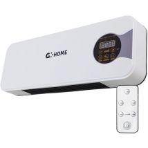 Greenice - Chauffage + Ventilateur ptc 1500W Blanc Télécommande