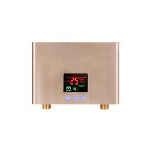 Instant Electric Water Heater Mini Intelligent Inverter Thermostat Small Water Heater Touch Control + Remote Control Large Color Screen 3000W