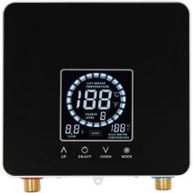 Gojoy - Chauffe-eau Électrique Sans réservoir 7,5 kw 220V, Chauffe-Eau Instantané au Point d'Utilisation avec Affichage Numérique à led, Fonction