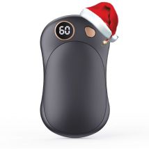 Ulisem - Chauffe-mains 2 en 1,USB Chauffe-mains avec batterie externe chauffe-mains Rechargeable , chauffe-mains magnétique Portable, cadeau de noël