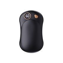 Coocheer - Chauffe-mains magnétique rechargeable 2 en 1, chauffage rapide, 3 réglages, chauffage de poche électrique portable pour la chasse, le