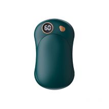 Coocheer - Chauffe-mains magnétique rechargeable 2 en 1, chauffage rapide, 3 réglages, chauffe-mains électrique portable pour la chasse, le golf, le