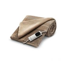 Chauffe Matelas - Chauffant Confort Couverture Chauffante Imetec Plaid 180x140 cm - 6 Températures - Technologie Anti Surchauffe Adapto - Lavable