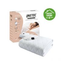 Chauffe Matelas - Chauffant Confort Surmatelas Chauffant - Imetec - 1 Place Adapto Maxi 195x90 cm - 6 Températures - Tissu Hypoallergénique