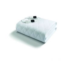 Imetec - Chauffe Matelas - Chauffant Confort Surmatelas Chauffant 2 Places Adapto Maxi, 195x165 cm - 6 Températures - Tissu Hypoallergénique