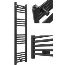 Granitan - Chauffe salle de bain 30120 cm radiateur noir conique puerto 85035945